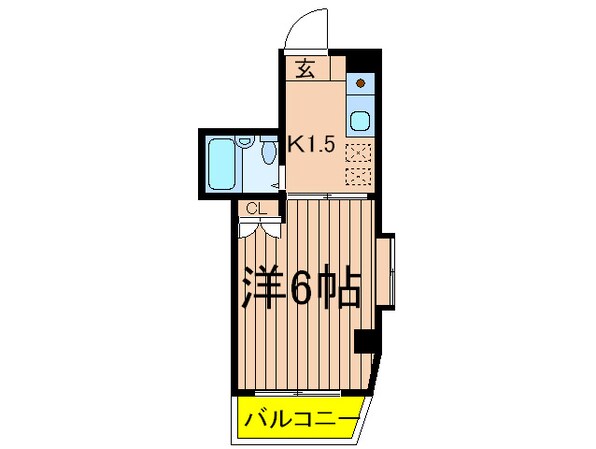 ドルフ池上の物件間取画像